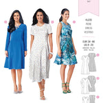Burda Sewing Pattern 6821 Dress - Ribes y Casals
