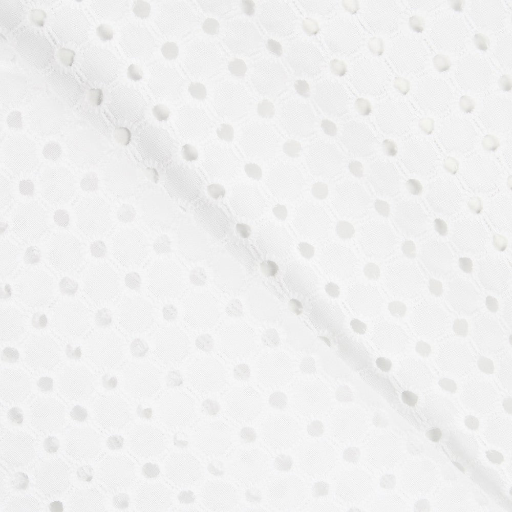 White British Embroidery Check - Ribes y Casals