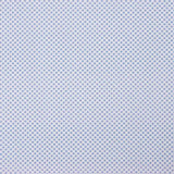 Blue and White Geometric Cotton Voile - Ribes y Casals