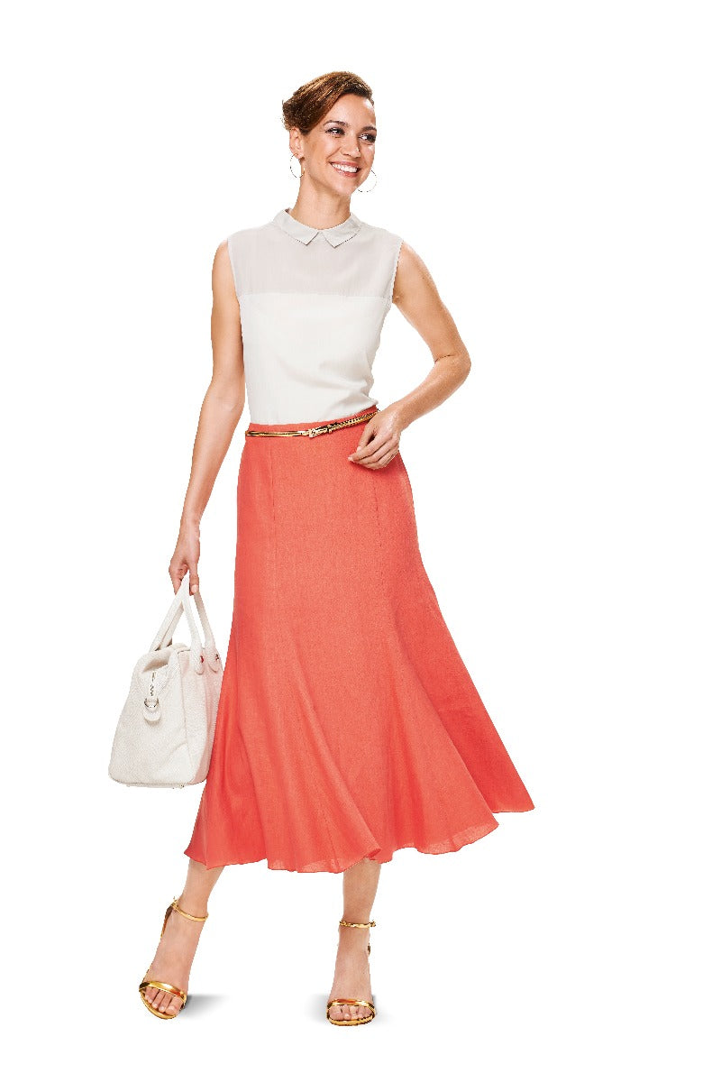 Burda Sewing Pattern 6903 Skirt - Ribes y Casals