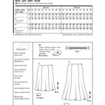 Burda Sewing Pattern 6903 Skirt - Ribes y Casals