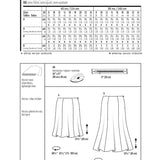 Burda Sewing Pattern 6903 Skirt - Ribes y Casals