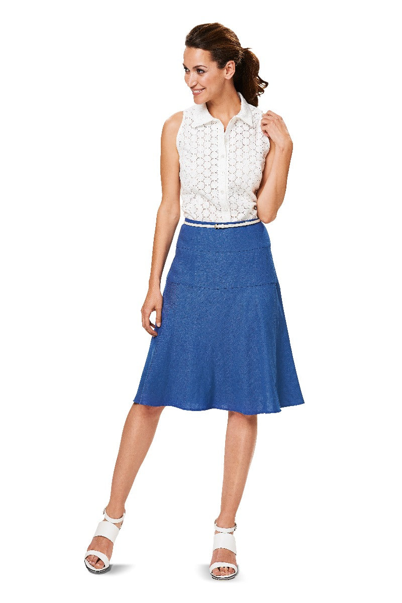 Burda Sewing Pattern 6904 Skirt - Ribes y Casals