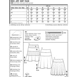 Burda Sewing Pattern 6904 Skirt - Ribes y Casals