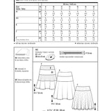 Burda Sewing Pattern 6904 Skirt - Ribes y Casals