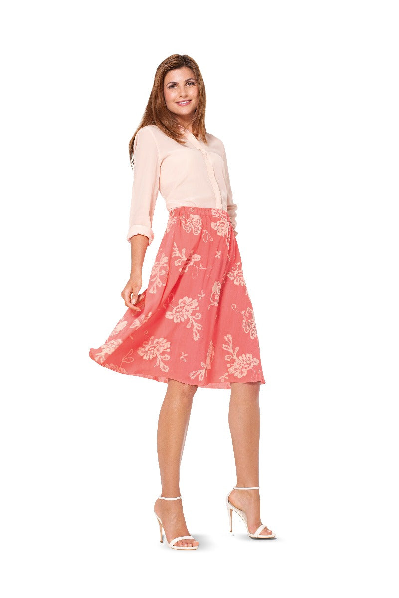 Burda Sewing Pattern 6937 Skirt - Ribes y Casals