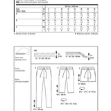Burda Sewing Pattern 6938 Pants - Ribes y Casals