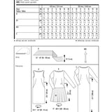 Burda Sewing Pattern 6988 Dress - Ribes y Casals