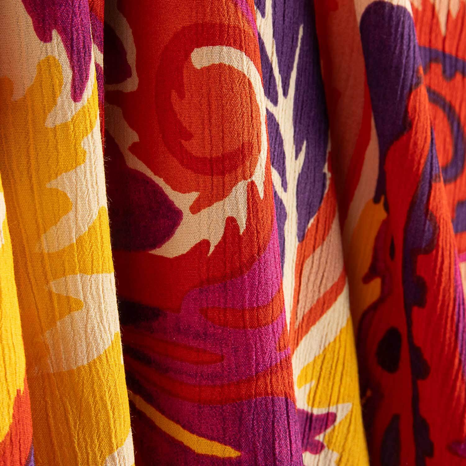 Paisley Sunset Printed Bamboo Viscose - Ribes y Casals