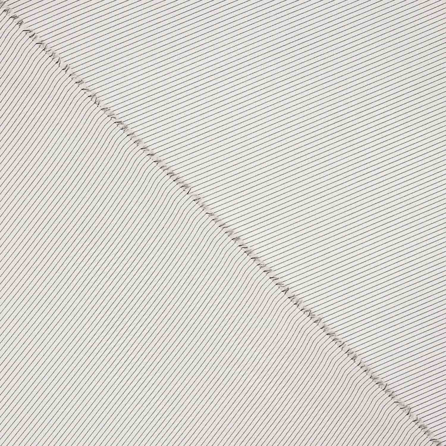 Black Striped Polyester Lining - Ribes y Casals