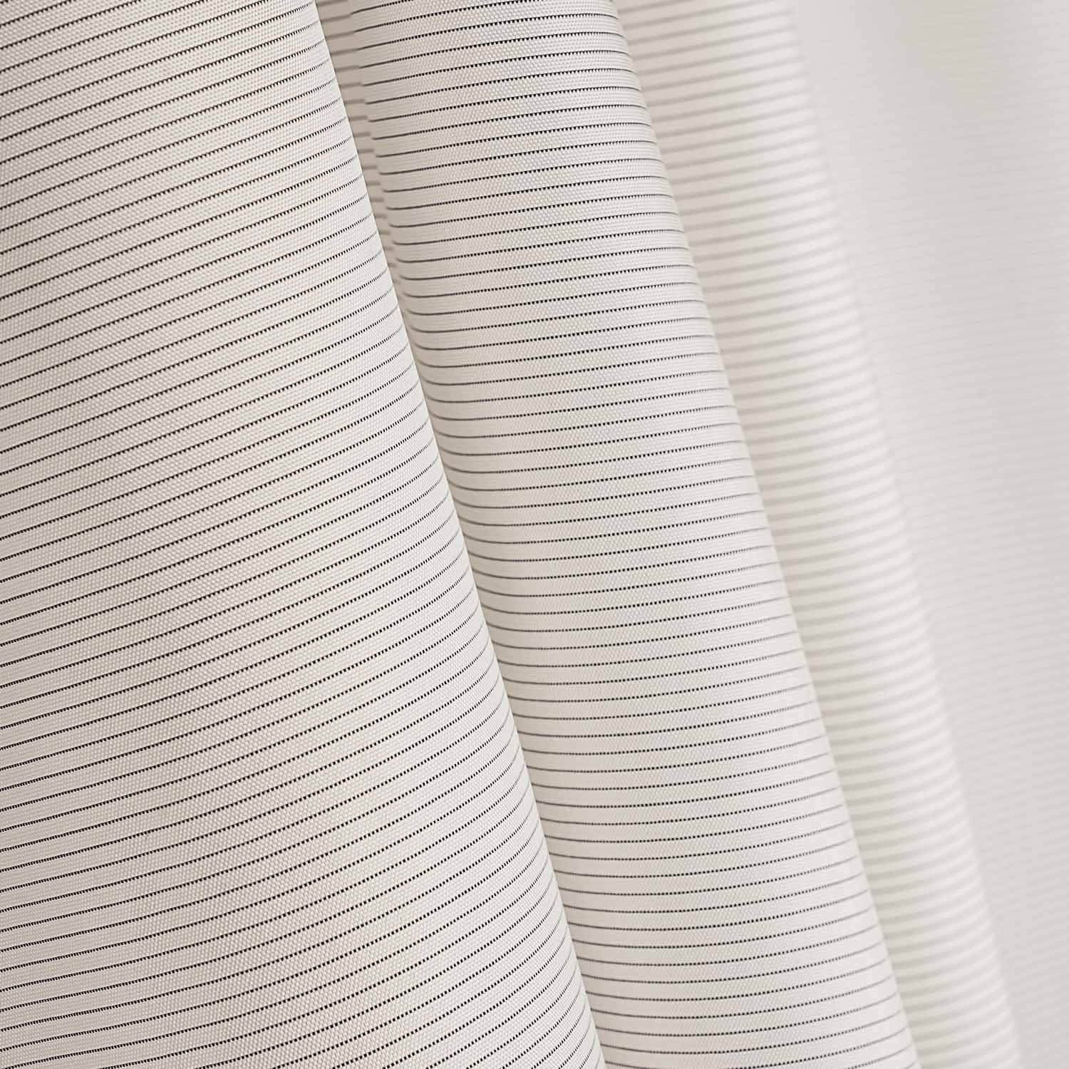 Black Striped Polyester Lining - Ribes y Casals