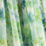 Pradera Blue Printed Bambula Gauze - Ribes y Casals