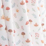 Forest Mushrooms printed percale - Ribes y Casals