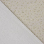 Soft Green Leaves Printed Calico - Ribes y Casals