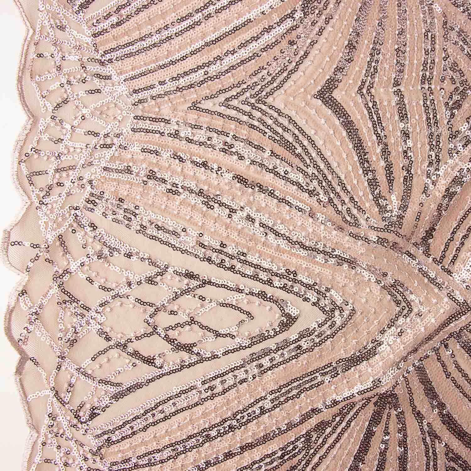 Fantasy Tulle Makeup Silver Sequins - Ribes y Casals