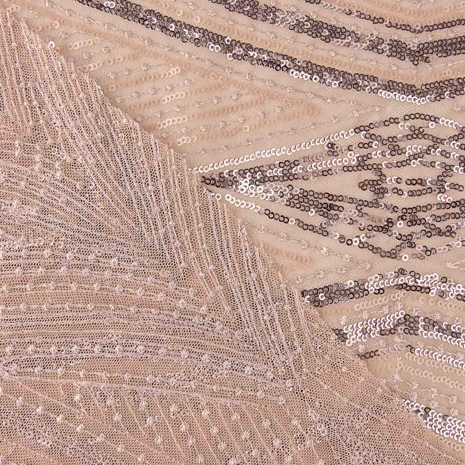 Fantasy Tulle Makeup Silver Sequins - Ribes y Casals