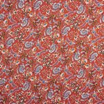 Fire Paisley Satin Crepe - Ribes y Casals
