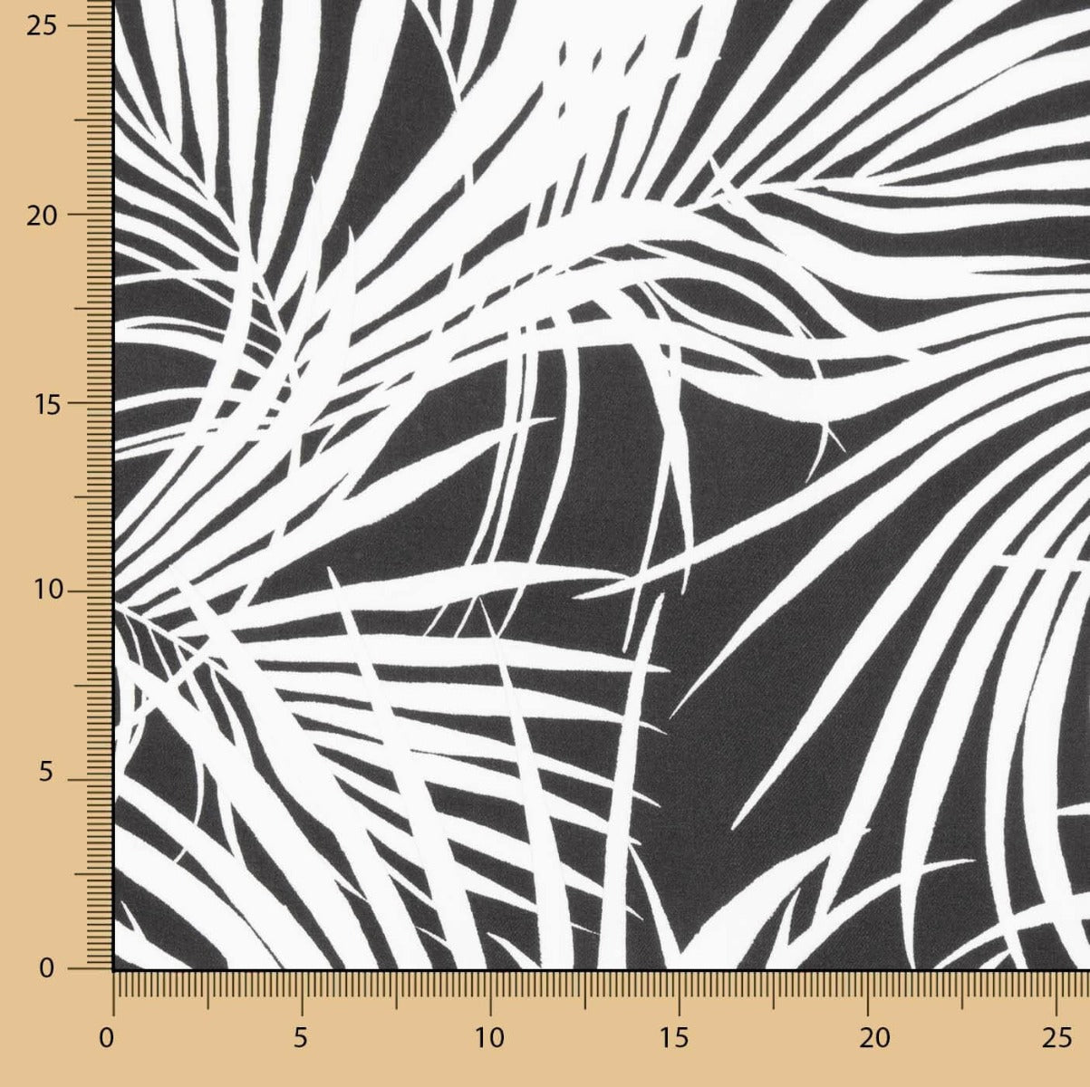 Palm Shadow Viscose Twill - Ribes y Casals
