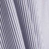 Popelín Listado Gris Azulado - Ribes y Casals