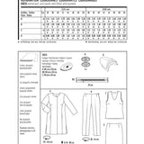 Burda Sewing Pattern 7075 Suit - Ribes y Casals