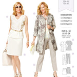 Burda Sewing Pattern 7075 Suit - Ribes y Casals