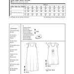 Burda Sewing Pattern 7100 Dress - Ribes y Casals
