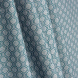 Blue Retro Oval Poplin - Ribes y Casals