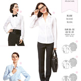 Burda Sewing Pattern 7136 Blouse - Ribes y Casals