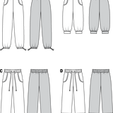 Burda Sewing Pattern 7230 Pants - Ribes y Casals