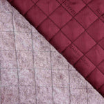 Padded Rayon Lining, Maroon - Ribes y Casals