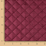 Padded Rayon Lining, Maroon - Ribes y Casals