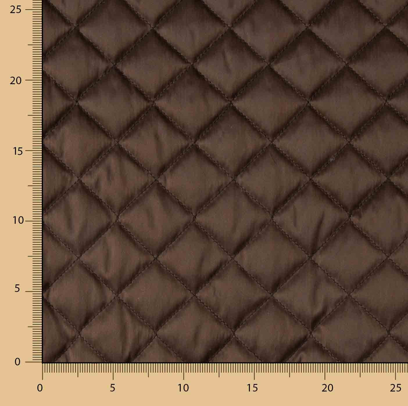 Dark Brown Padded Rayon Lining - Ribes y Casals
