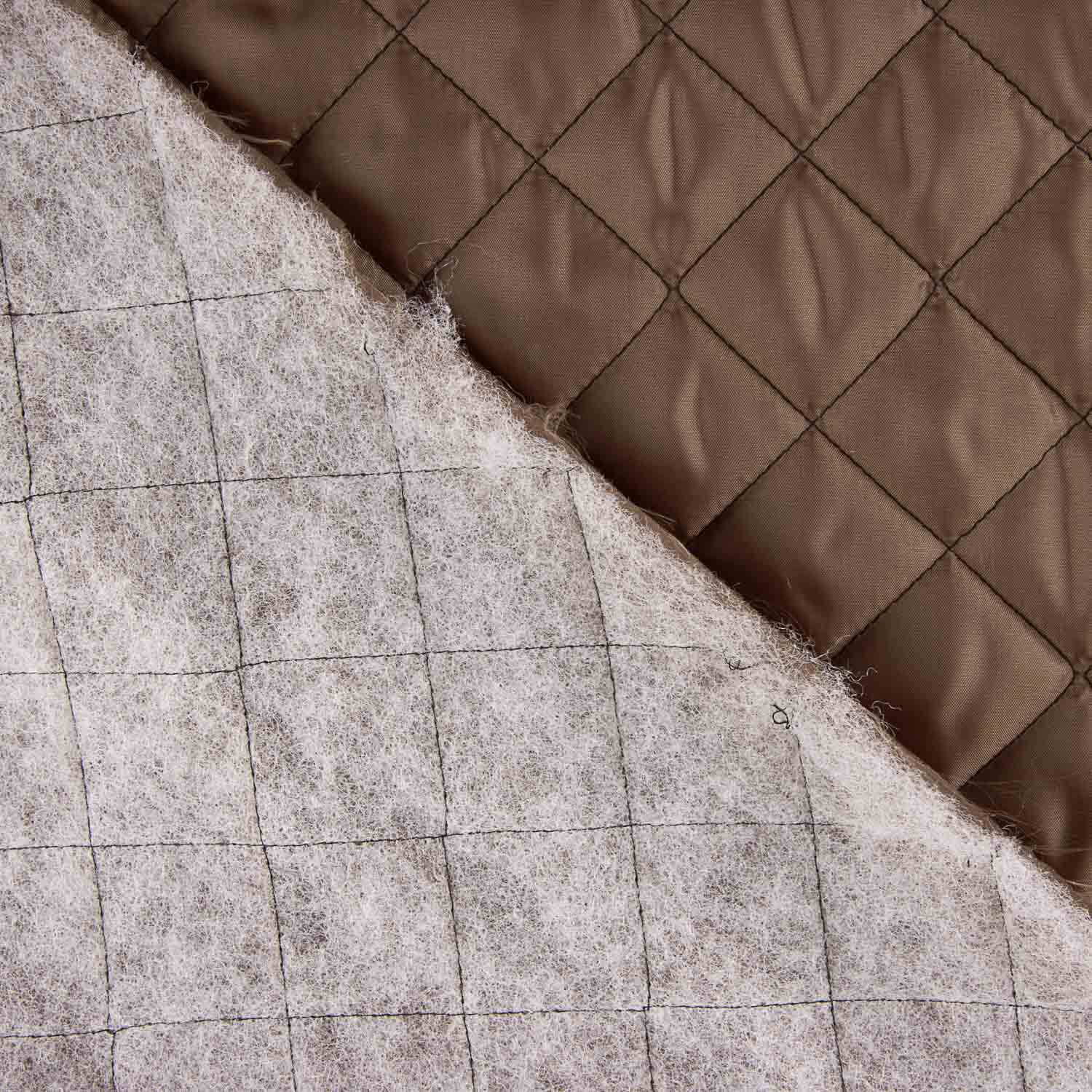 Brown Padded Rayon Lining - Ribes y Casals