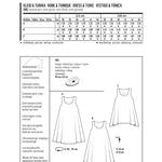 Burda Sewing Pattern 7390 Dress and Blouse - Ribes y Casals