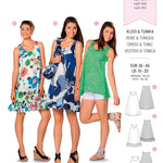 Burda Sewing Pattern 7390 Dress and Blouse - Ribes y Casals