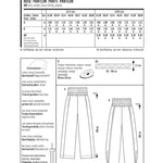 Burda Sewing Pattern 7400 Pants - Ribes y Casals