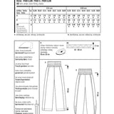 Burda Sewing Pattern 7400 Pants - Ribes y Casals