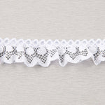 22 mm White Lace Trim - Ribes y Casals