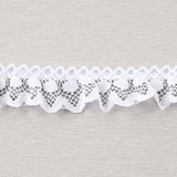 22 mm White Lace Trim - Ribes y Casals