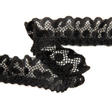 22 mm Black Lace Trim - Ribes y Casals