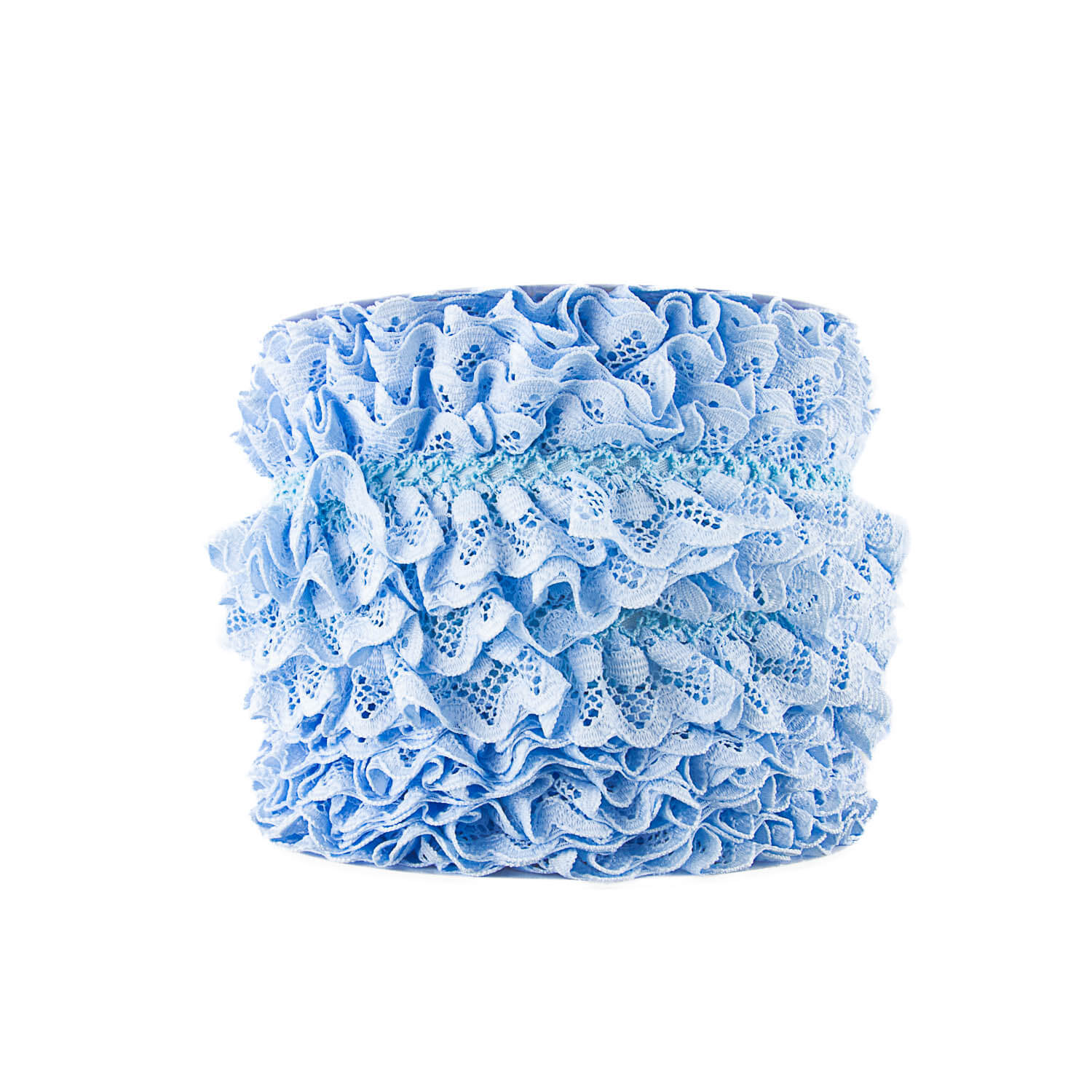 Soft Blue Lace Trim 22 mm - Ribes y Casals