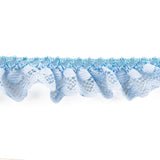 Soft Blue Lace Trim 22 mm - Ribes y Casals