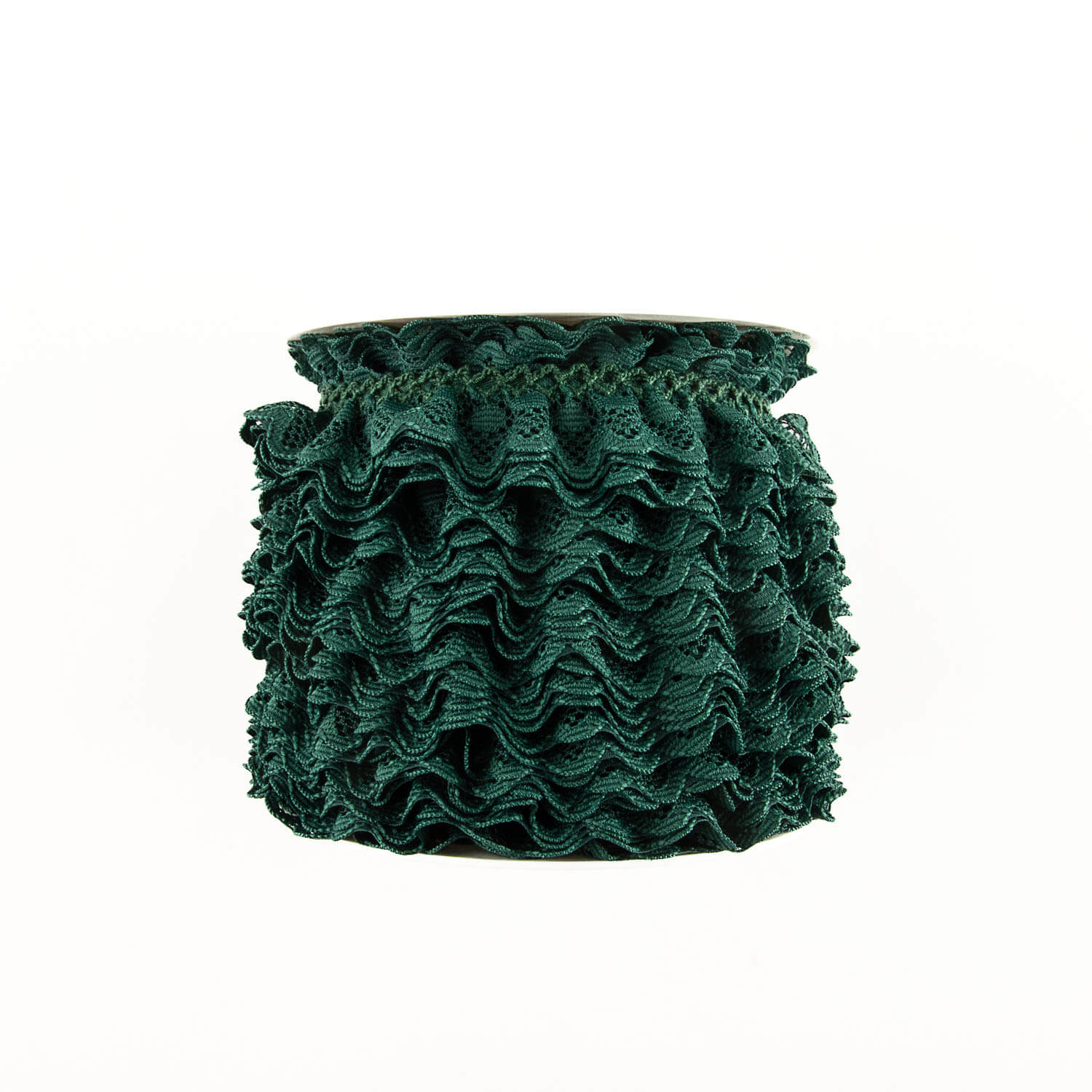 Bottle Green Lace Trim 22 mm - Ribes y Casals
