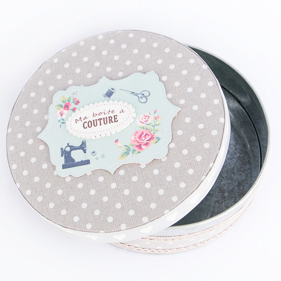 Alison Metal Sewing Box - Ribes y Casals