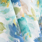 Blue Watercolour Floral Canvas - Ribes y Casals