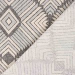 Grey Ethnic Geometric Canvas - Ribes y Casals