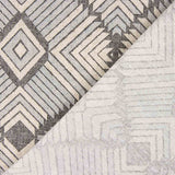 Grey Ethnic Geometric Canvas - Ribes y Casals