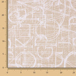 Abstract Geometric Canvas Beige - Ribes y Casals