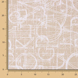 Abstract Geometric Canvas Beige - Ribes y Casals