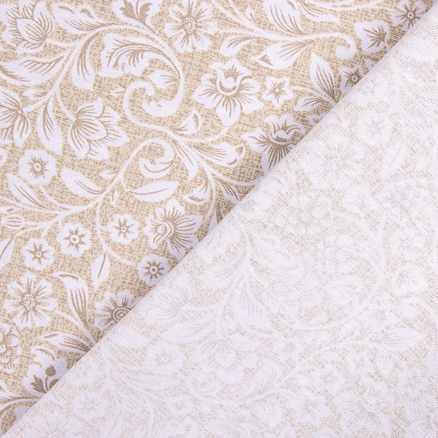 Classic Floral Canvas Beige - Ribes y Casals